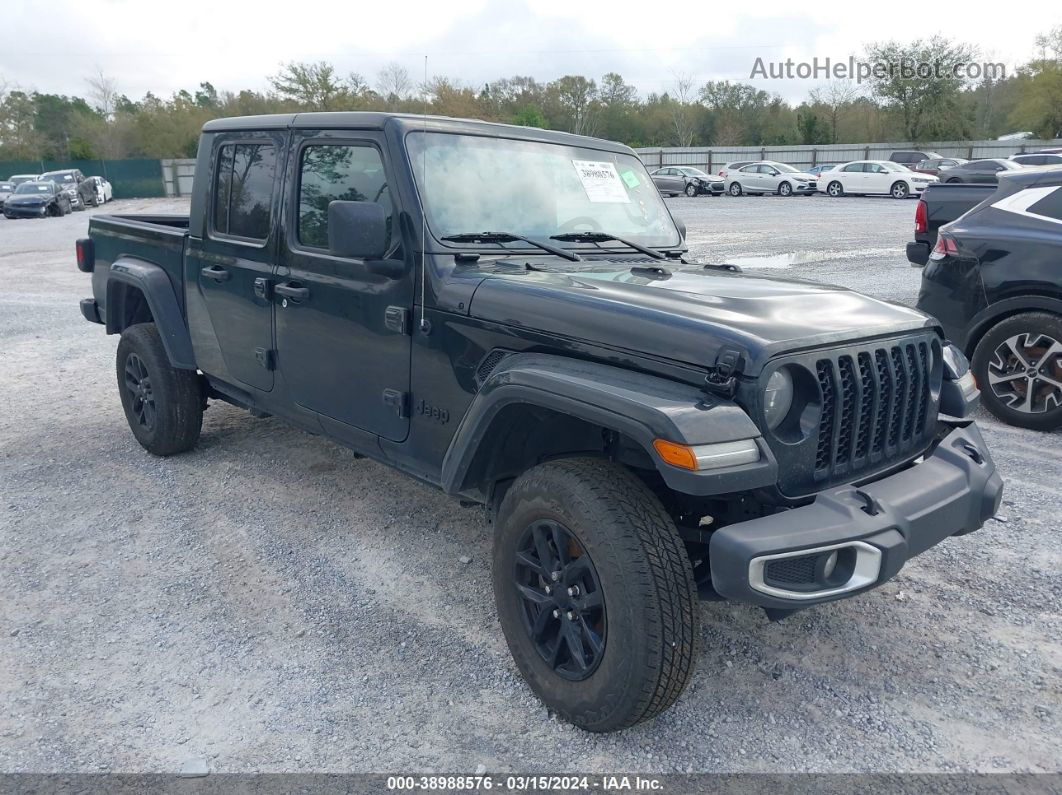 2022 Jeep Gladiator Sport S 4x4 Black vin: 1C6JJTAM3NL170449