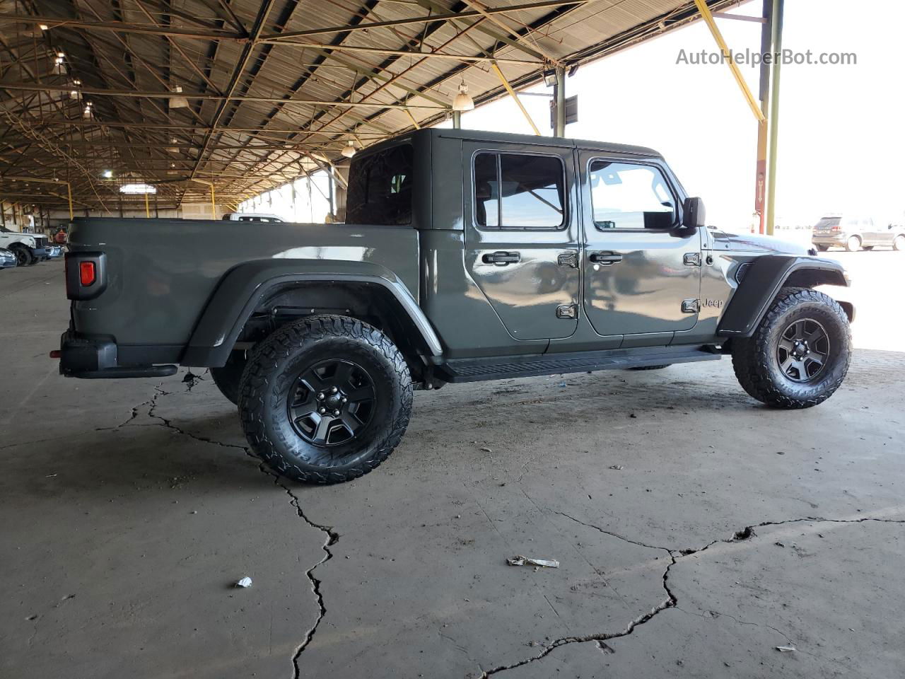 2022 Jeep Gladiator Rubicon Gray vin: 1C6JJTBG0NL154587