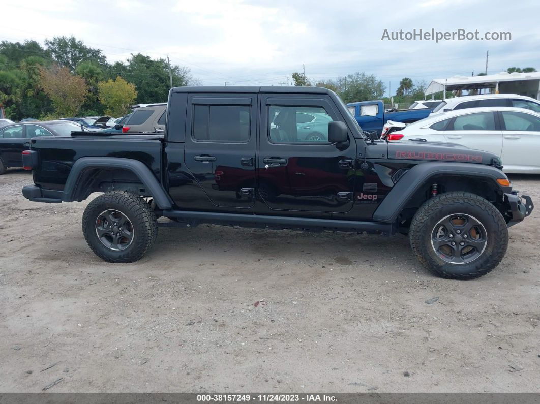 2022 Jeep Gladiator Rubicon 4x4 Черный vin: 1C6JJTBG0NL155755