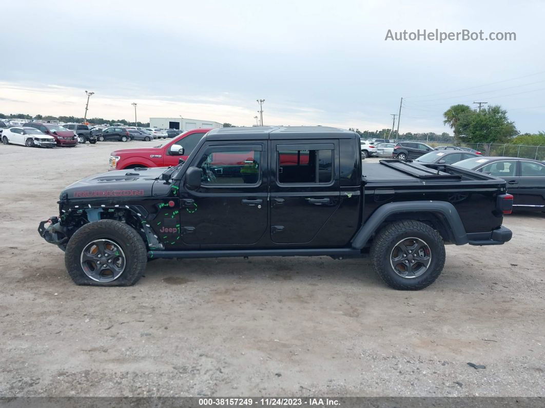 2022 Jeep Gladiator Rubicon 4x4 Черный vin: 1C6JJTBG0NL155755