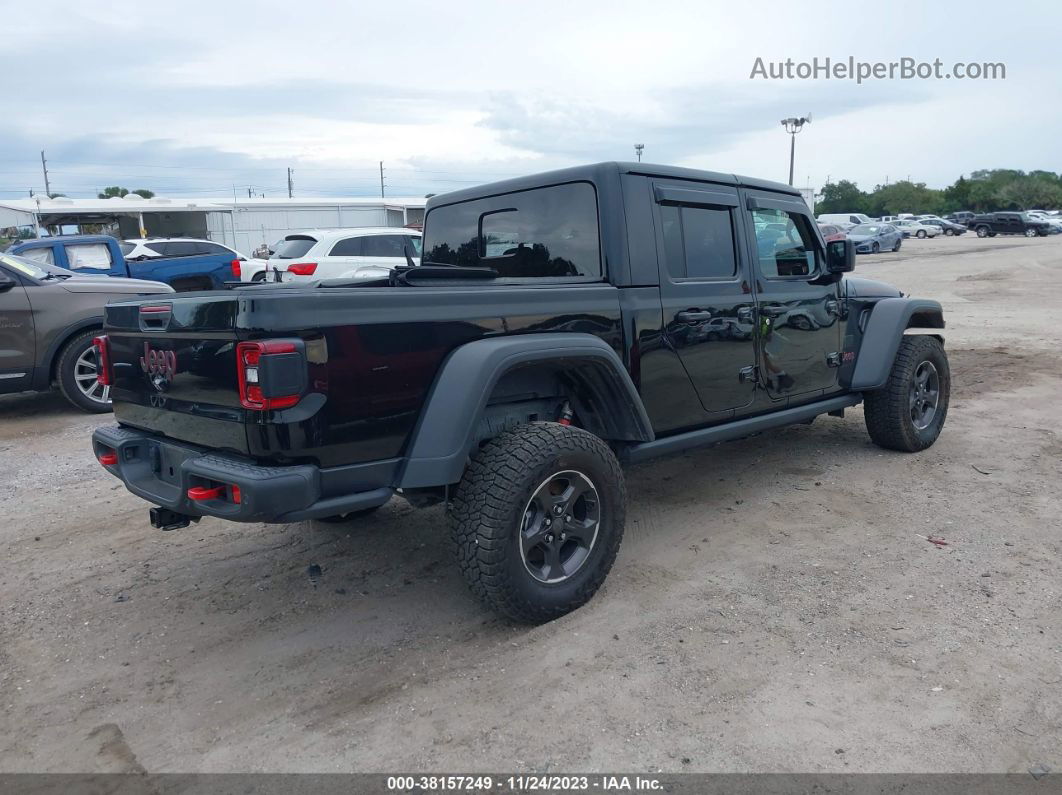 2022 Jeep Gladiator Rubicon 4x4 Черный vin: 1C6JJTBG0NL155755