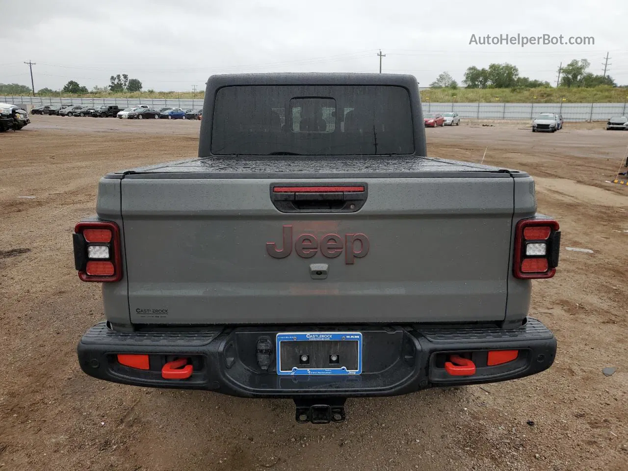 2022 Jeep Gladiator Rubicon Gray vin: 1C6JJTBG1NL129102