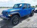 2022 Jeep Gladiator Rubicon 4x4 Blue vin: 1C6JJTBG1NL135515