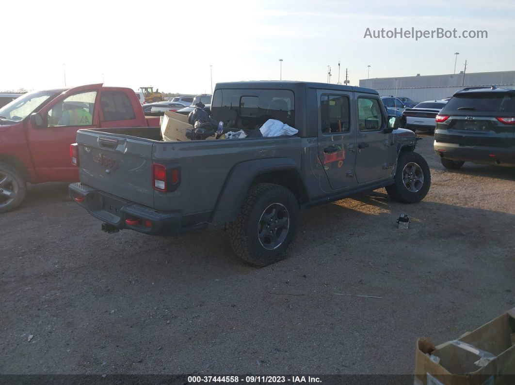 2022 Jeep Gladiator Rubicon Gray vin: 1C6JJTBG2NL131604