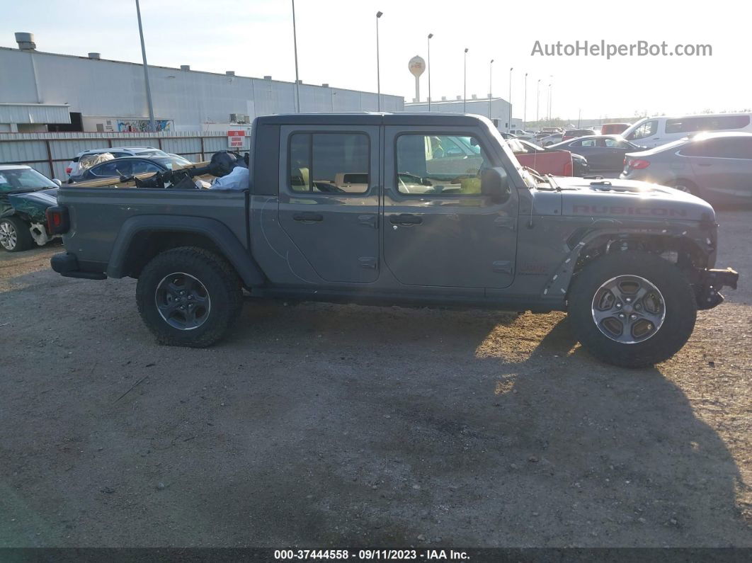 2022 Jeep Gladiator Rubicon Gray vin: 1C6JJTBG2NL131604