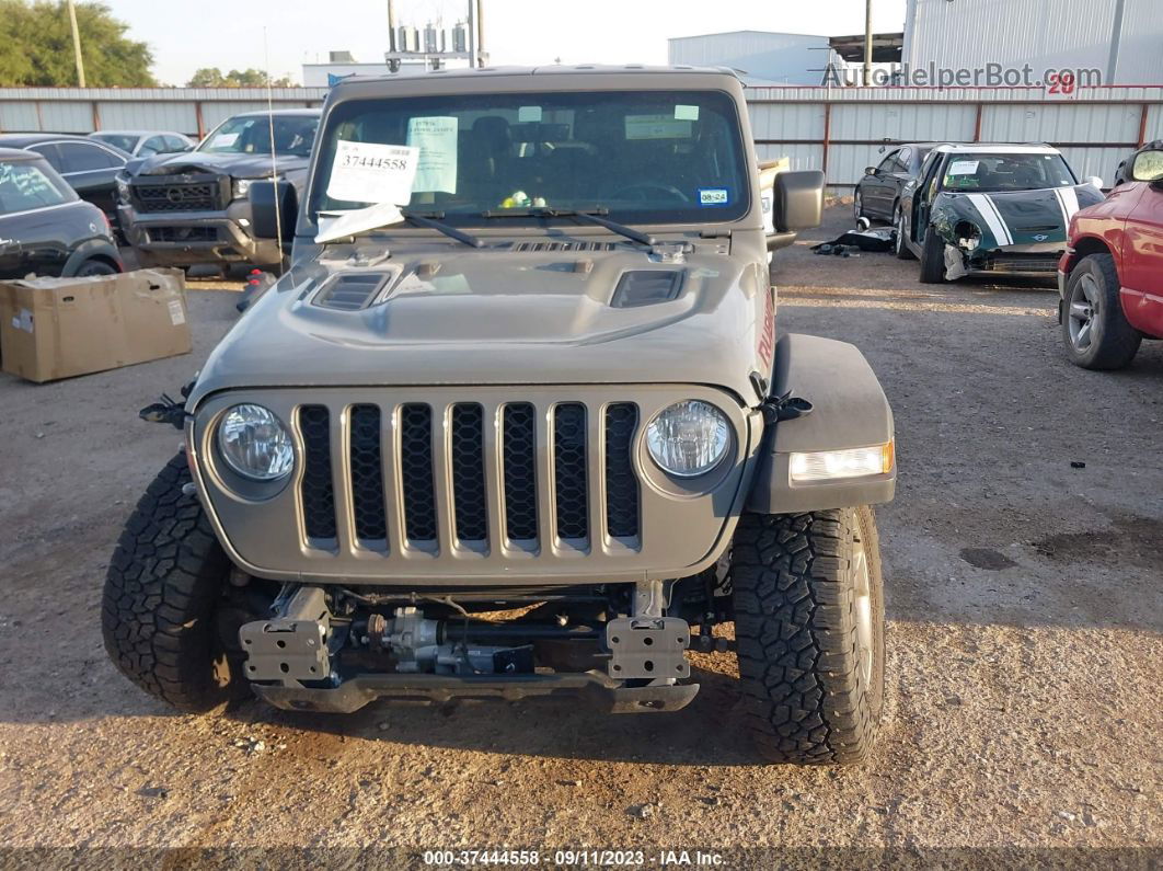 2022 Jeep Gladiator Rubicon Gray vin: 1C6JJTBG2NL131604