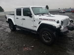 2022 Jeep Gladiator Rubicon White vin: 1C6JJTBG4NL109474