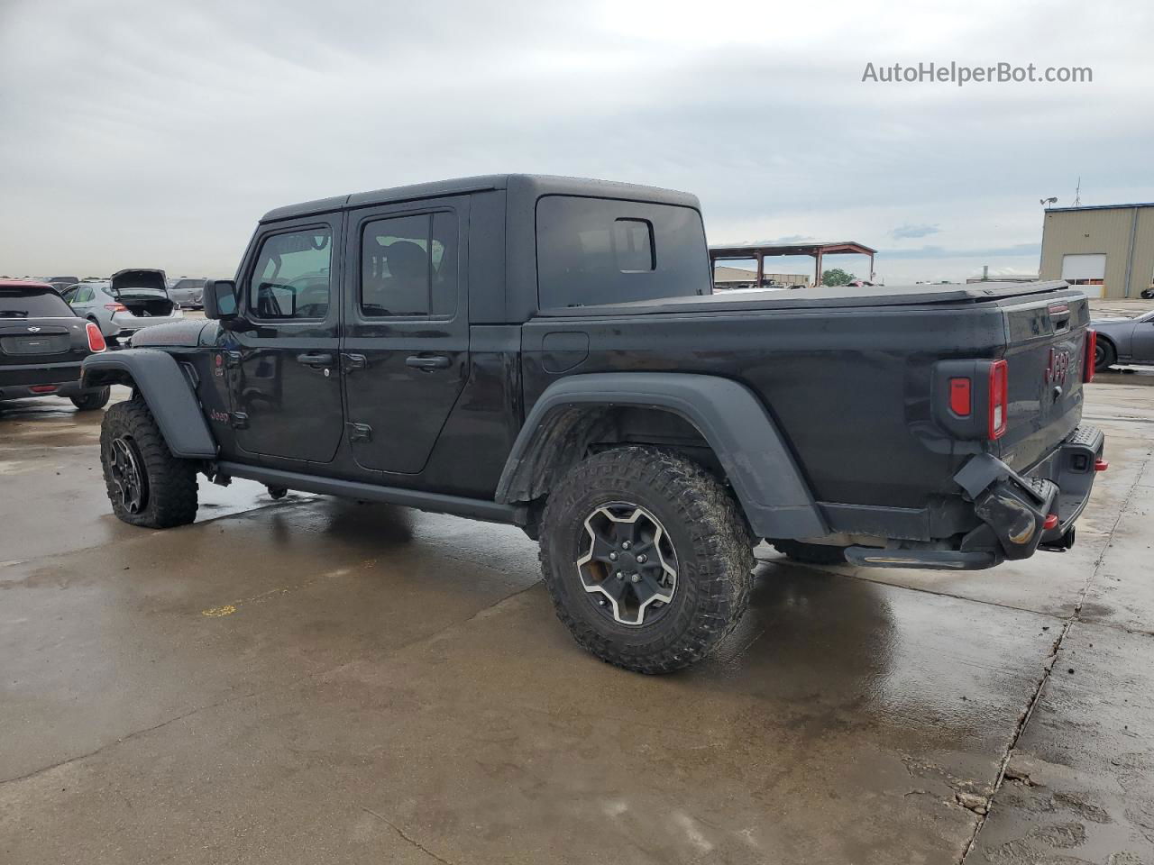 2022 Jeep Gladiator Rubicon Black vin: 1C6JJTBG4NL139476