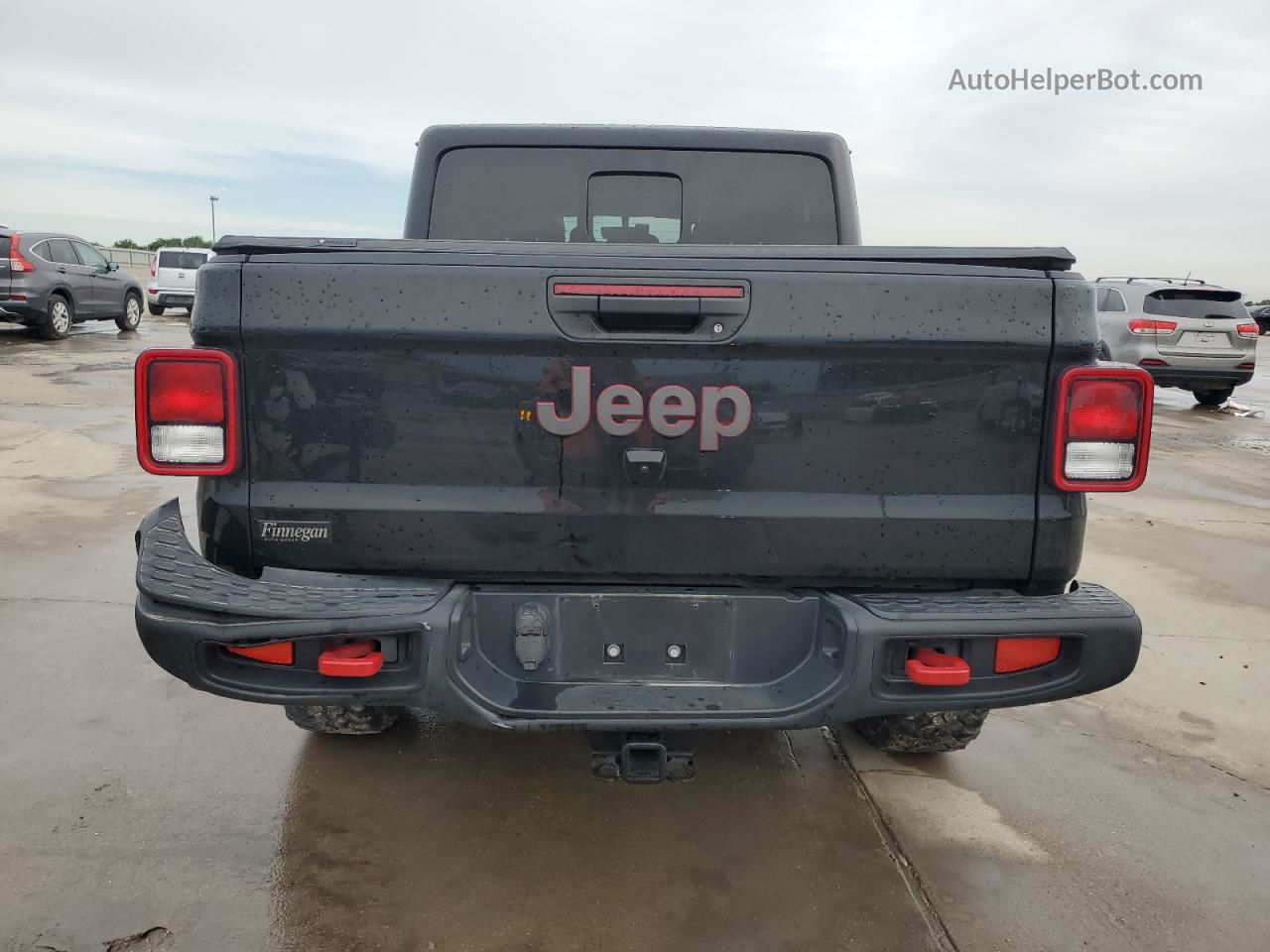 2022 Jeep Gladiator Rubicon Black vin: 1C6JJTBG4NL139476