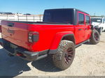 2022 Jeep Gladiator Rubicon 4x4 Red vin: 1C6JJTBG5NL166296