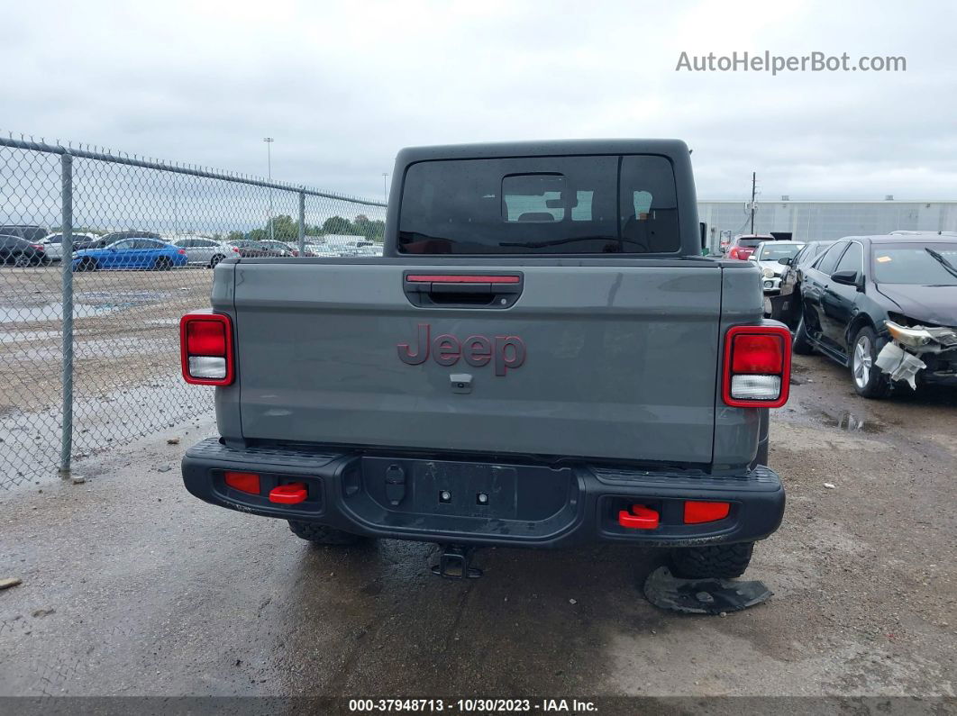 2022 Jeep Gladiator Rubicon 4x4 Серый vin: 1C6JJTBG6NL164976