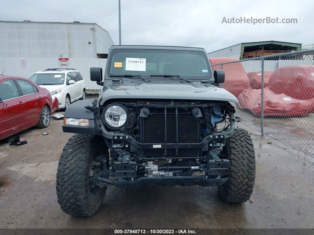 2022 Jeep Gladiator Rubicon 4x4 Серый vin: 1C6JJTBG6NL164976