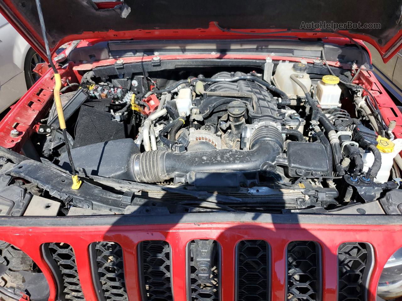 2022 Jeep Gladiator Rubicon Red vin: 1C6JJTBG8NL179026