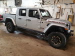 2022 Jeep Gladiator Rubicon Silver vin: 1C6JJTBG9NL101516