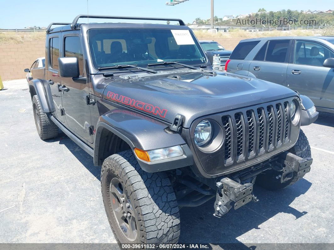 2022 Jeep Gladiator Rubicon 4x4 Black vin: 1C6JJTBGXNL103615