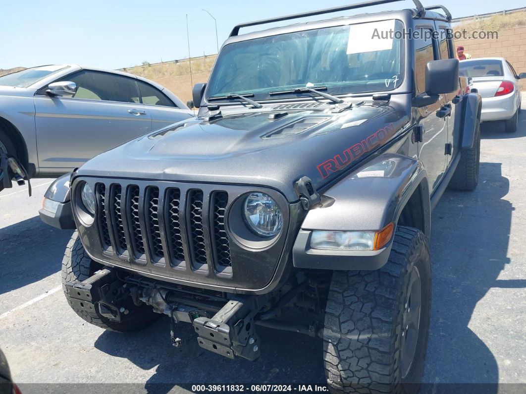 2022 Jeep Gladiator Rubicon 4x4 Black vin: 1C6JJTBGXNL103615