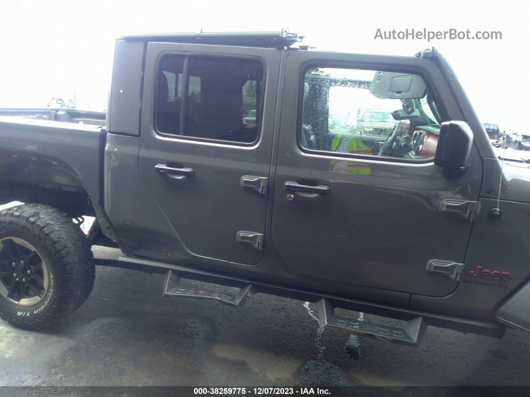 2022 Jeep Gladiator Rubicon 4x4 Gray vin: 1C6JJTBM1NL165720