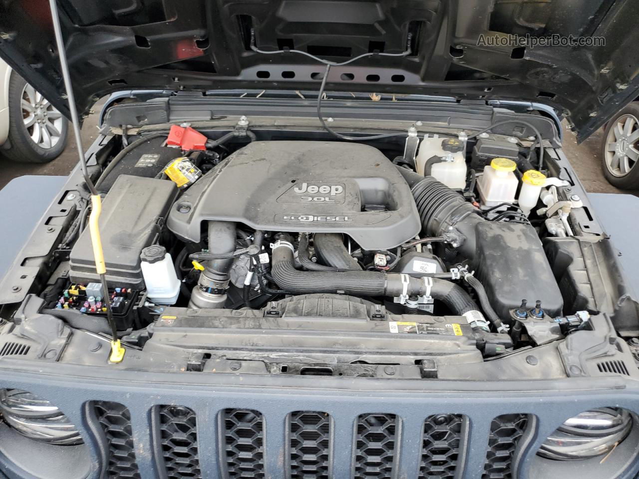 2022 Jeep Gladiator Rubicon Gray vin: 1C6JJTBM5NL136270