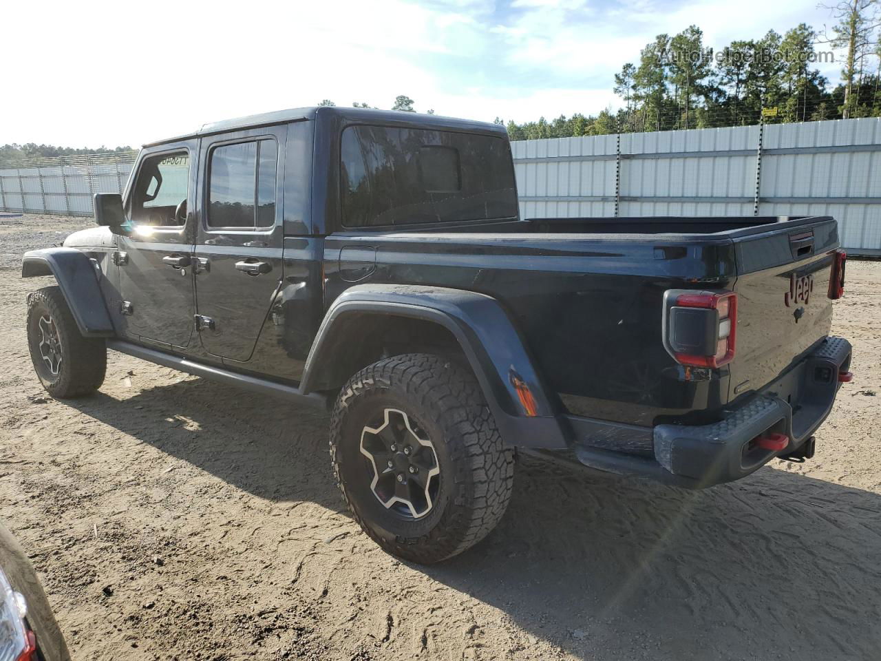 2022 Jeep Gladiator Rubicon Black vin: 1C6JJTBM7NL118062