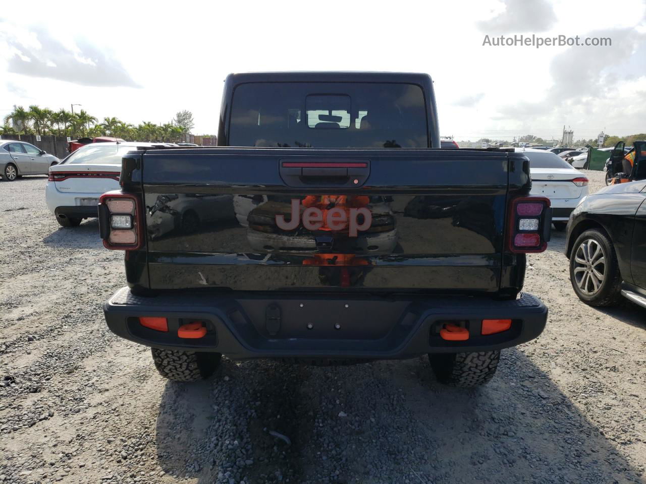 2022 Jeep Gladiator Mojave Black vin: 1C6JJTEG0NL175449