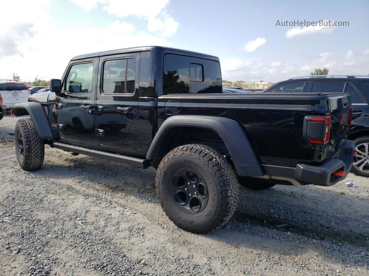 2022 Jeep Gladiator Mojave Черный vin: 1C6JJTEG0NL175449