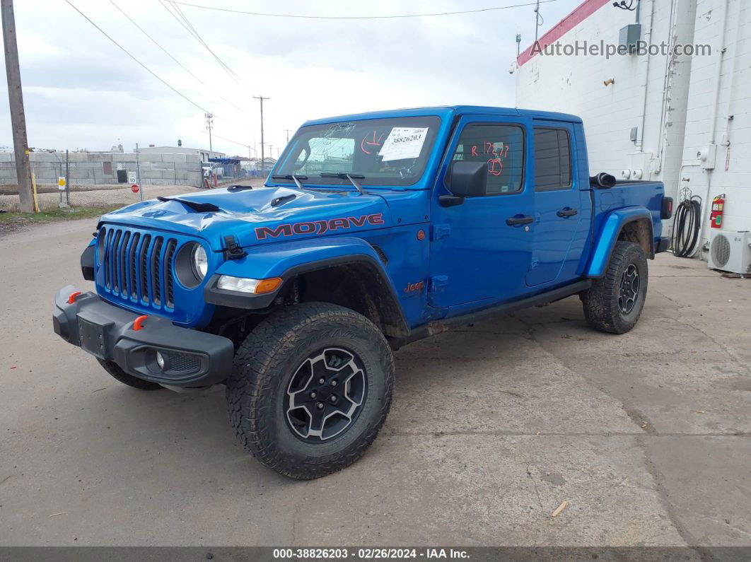 2022 Jeep Gladiator Mojave 4x4 Синий vin: 1C6JJTEG1NL141651