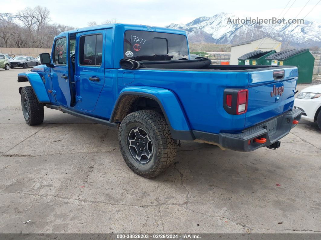 2022 Jeep Gladiator Mojave 4x4 Синий vin: 1C6JJTEG1NL141651