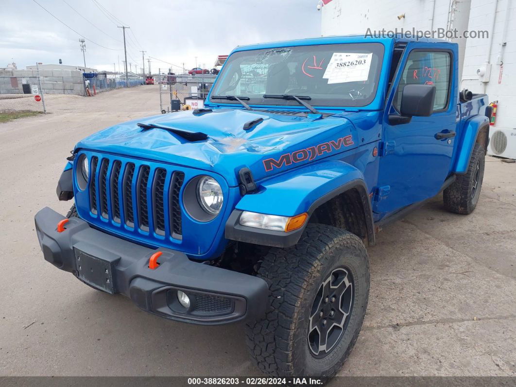 2022 Jeep Gladiator Mojave 4x4 Синий vin: 1C6JJTEG1NL141651