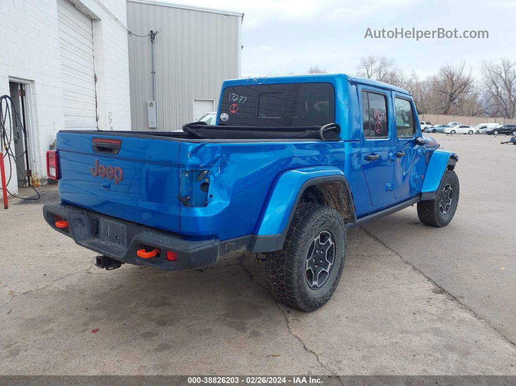 2022 Jeep Gladiator Mojave 4x4 Синий vin: 1C6JJTEG1NL141651