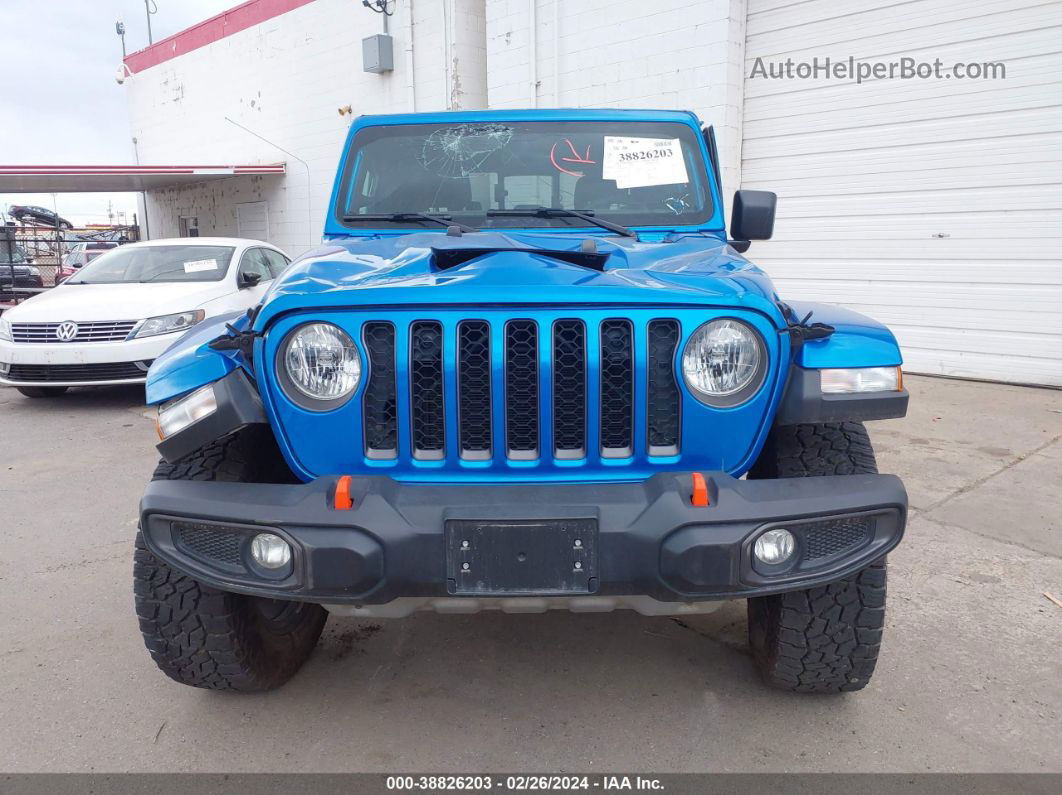 2022 Jeep Gladiator Mojave 4x4 Синий vin: 1C6JJTEG1NL141651