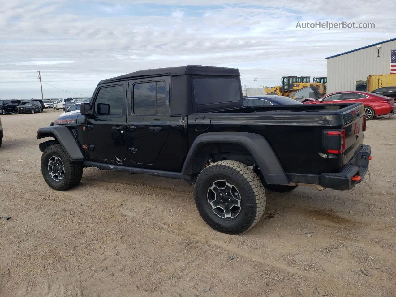 2022 Jeep Gladiator Mojave Black vin: 1C6JJTEG1NL174746