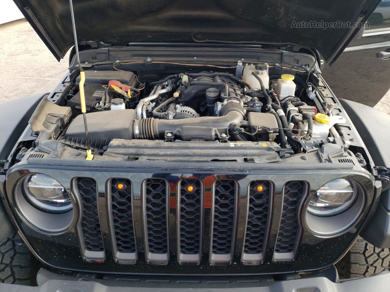 2022 Jeep Gladiator Mojave Черный vin: 1C6JJTEG1NL174746