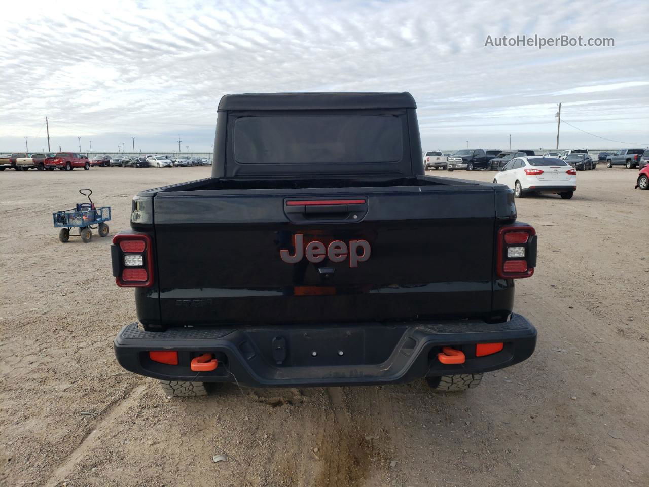 2022 Jeep Gladiator Mojave Black vin: 1C6JJTEG1NL174746