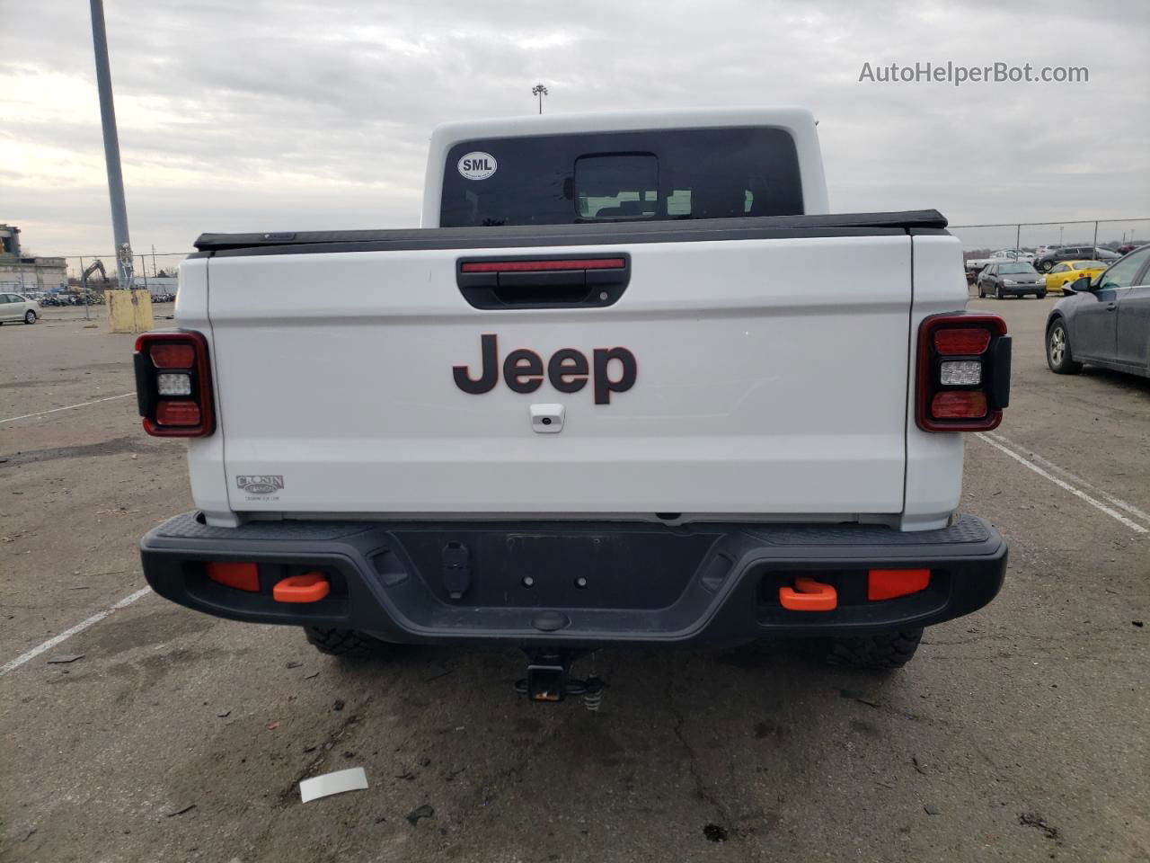 2022 Jeep Gladiator Mojave White vin: 1C6JJTEG2NL166042