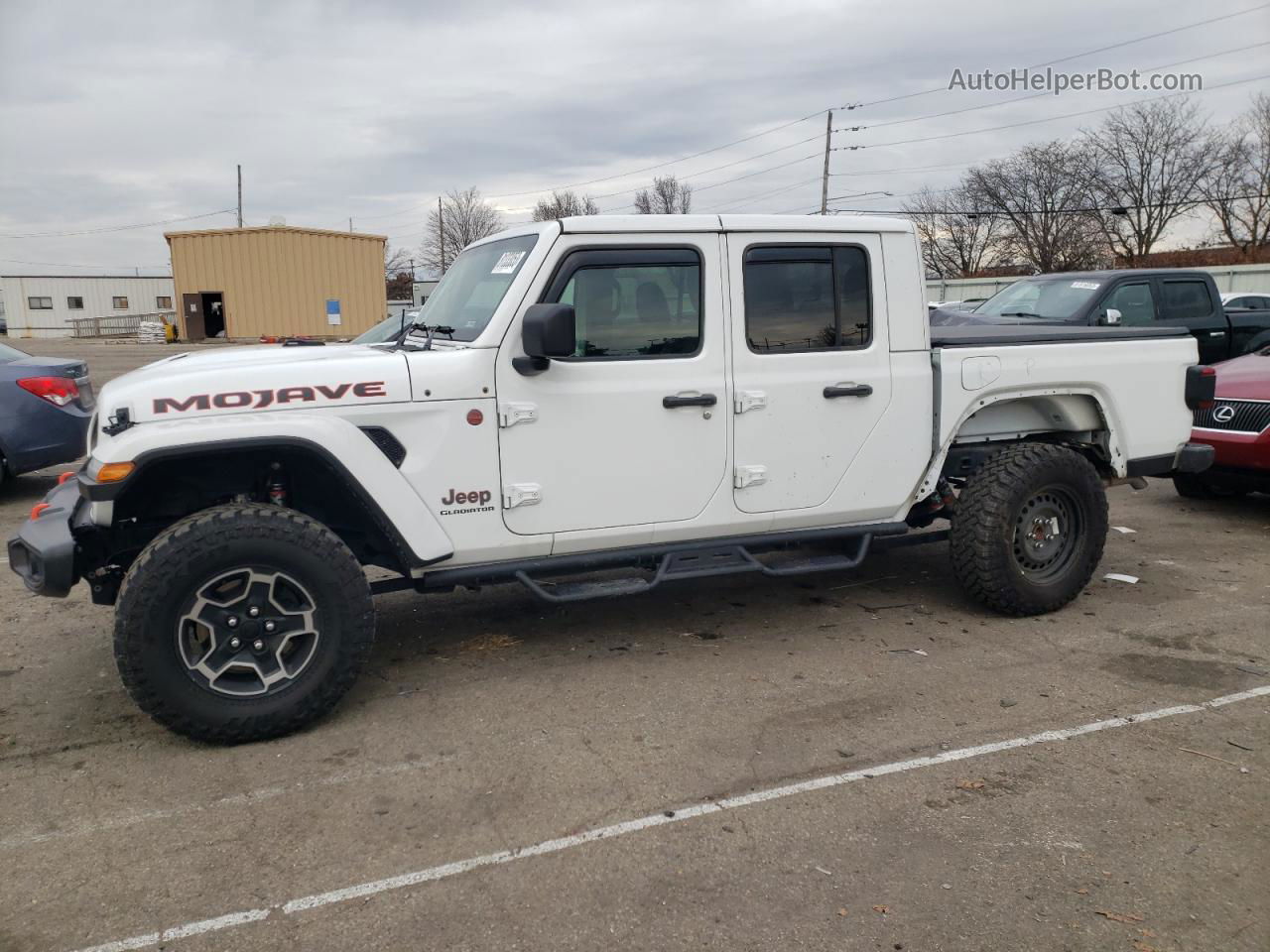 2022 Jeep Gladiator Mojave White vin: 1C6JJTEG2NL166042