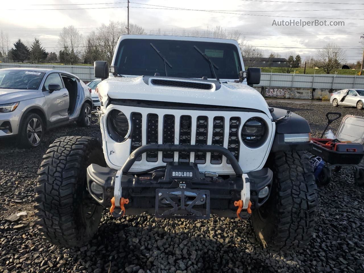 2022 Jeep Gladiator Mojave Белый vin: 1C6JJTEG3NL123975