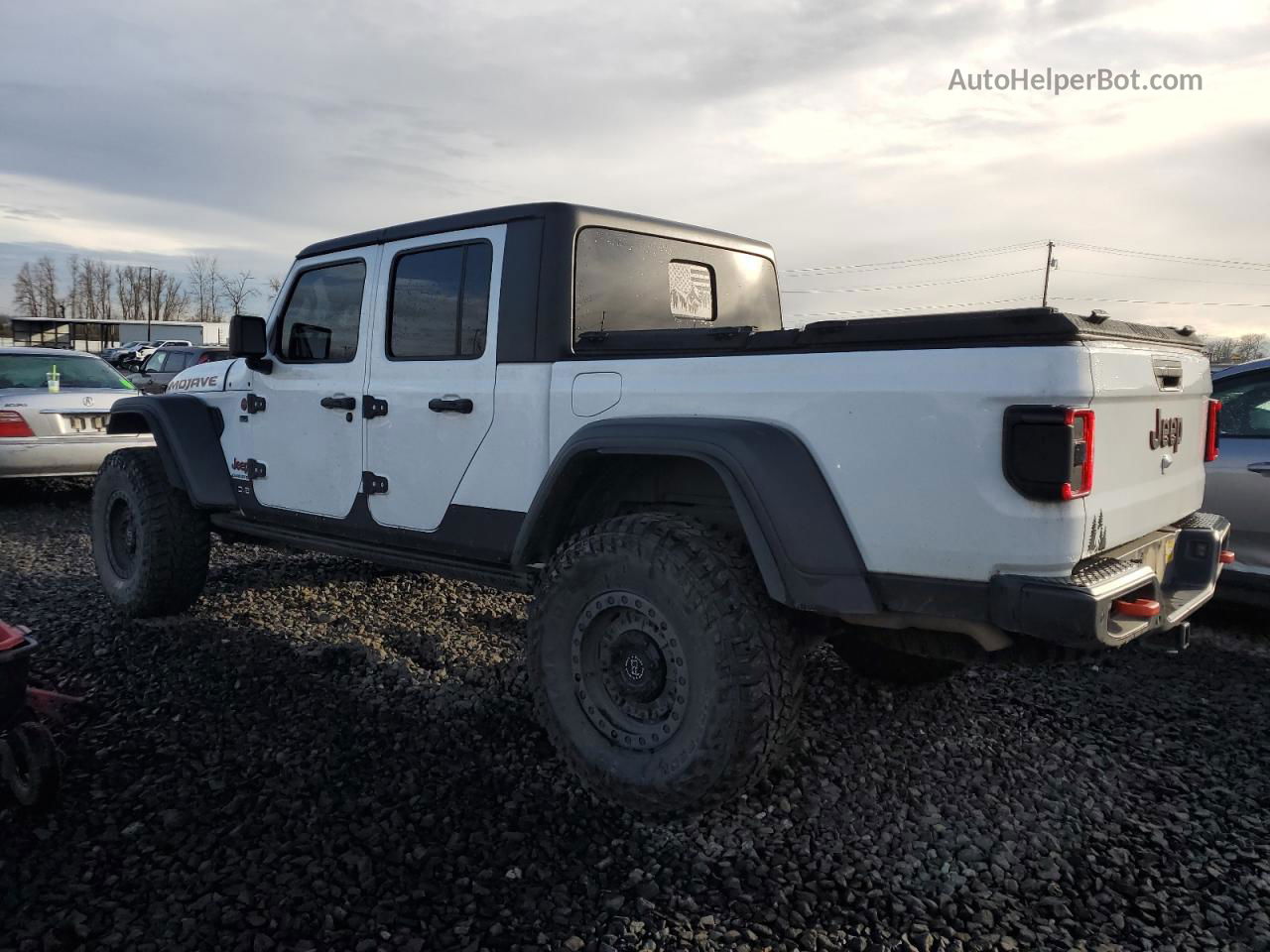 2022 Jeep Gladiator Mojave White vin: 1C6JJTEG3NL123975