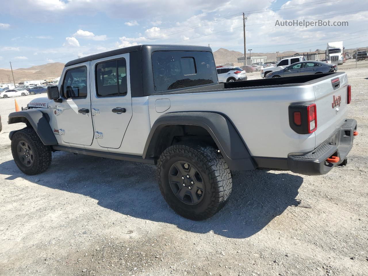 2022 Jeep Gladiator Mojave Silver vin: 1C6JJTEG4NL114265