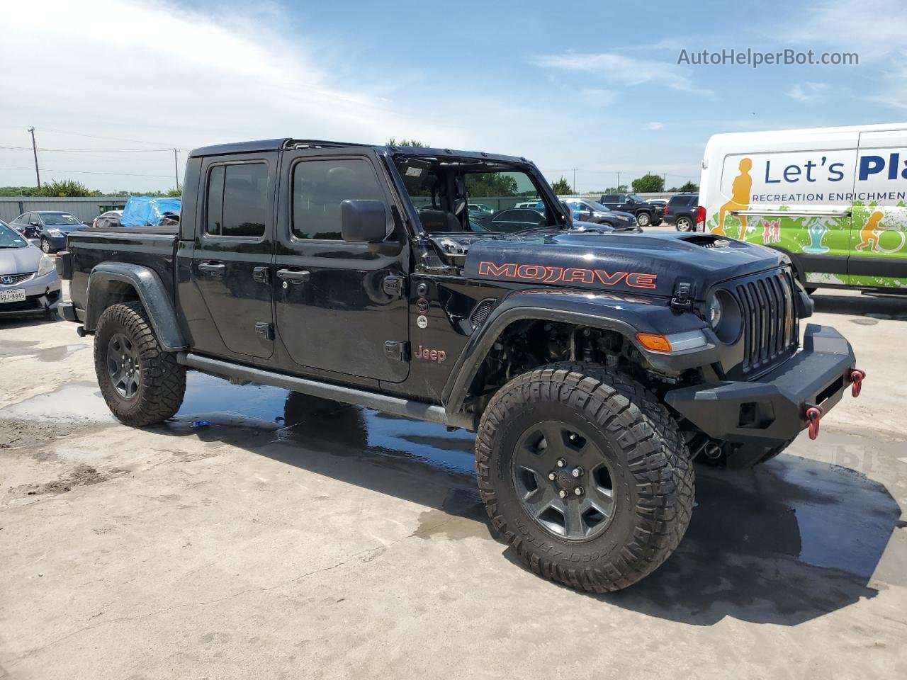 2022 Jeep Gladiator Mojave Black vin: 1C6JJTEG4NL124942