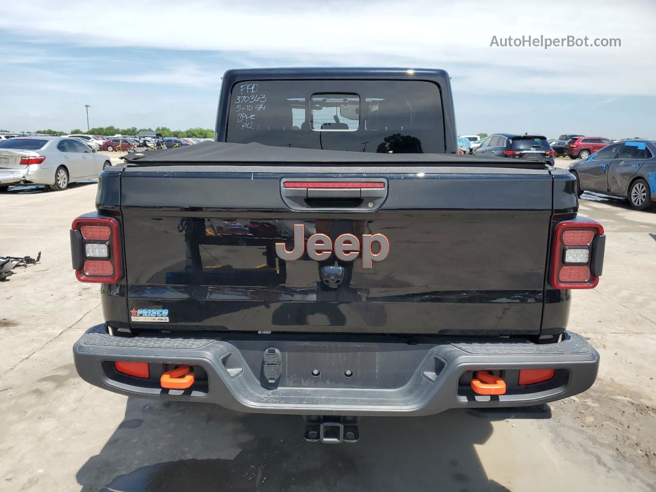 2022 Jeep Gladiator Mojave Black vin: 1C6JJTEG4NL124942