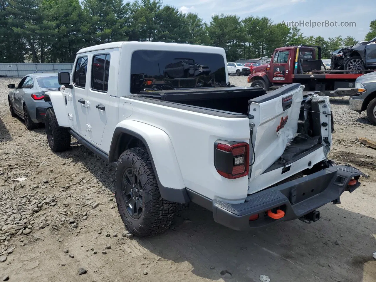 2022 Jeep Gladiator Mojave White vin: 1C6JJTEG5NL170280