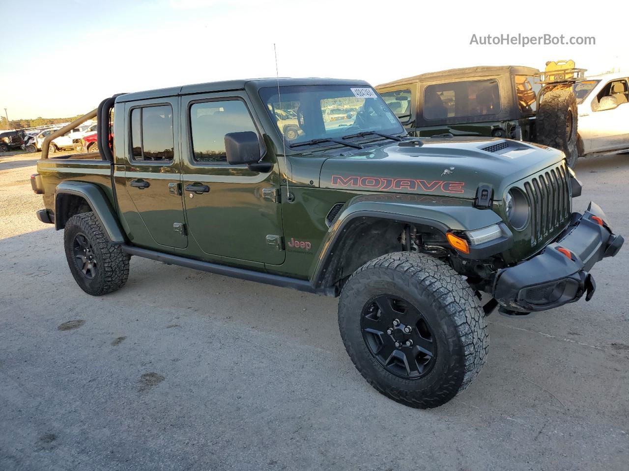 2022 Jeep Gladiator Mojave Green vin: 1C6JJTEG6NL100531