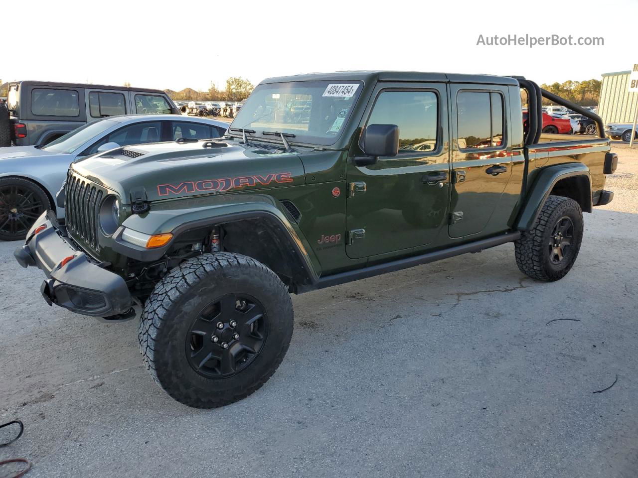 2022 Jeep Gladiator Mojave Green vin: 1C6JJTEG6NL100531