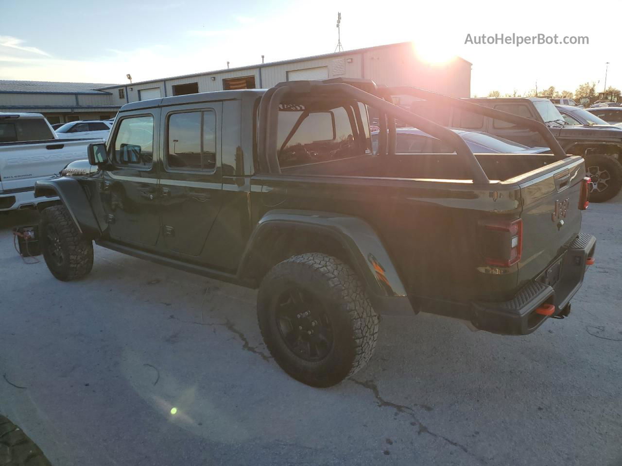 2022 Jeep Gladiator Mojave Green vin: 1C6JJTEG6NL100531