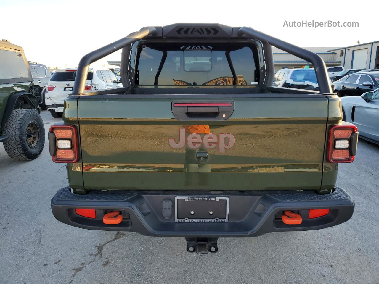 2022 Jeep Gladiator Mojave Green vin: 1C6JJTEG6NL100531