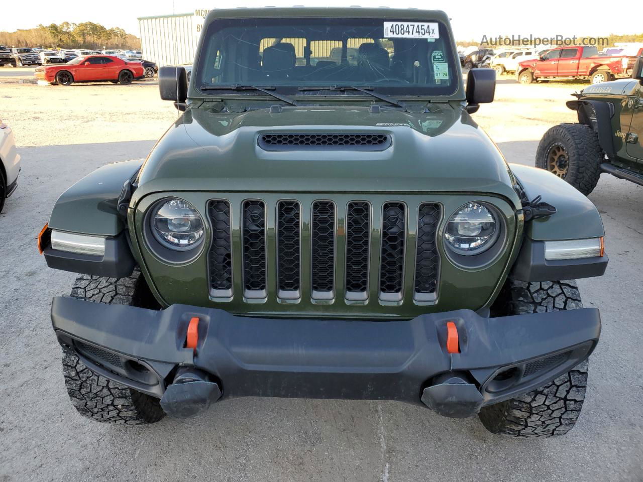 2022 Jeep Gladiator Mojave Green vin: 1C6JJTEG6NL100531