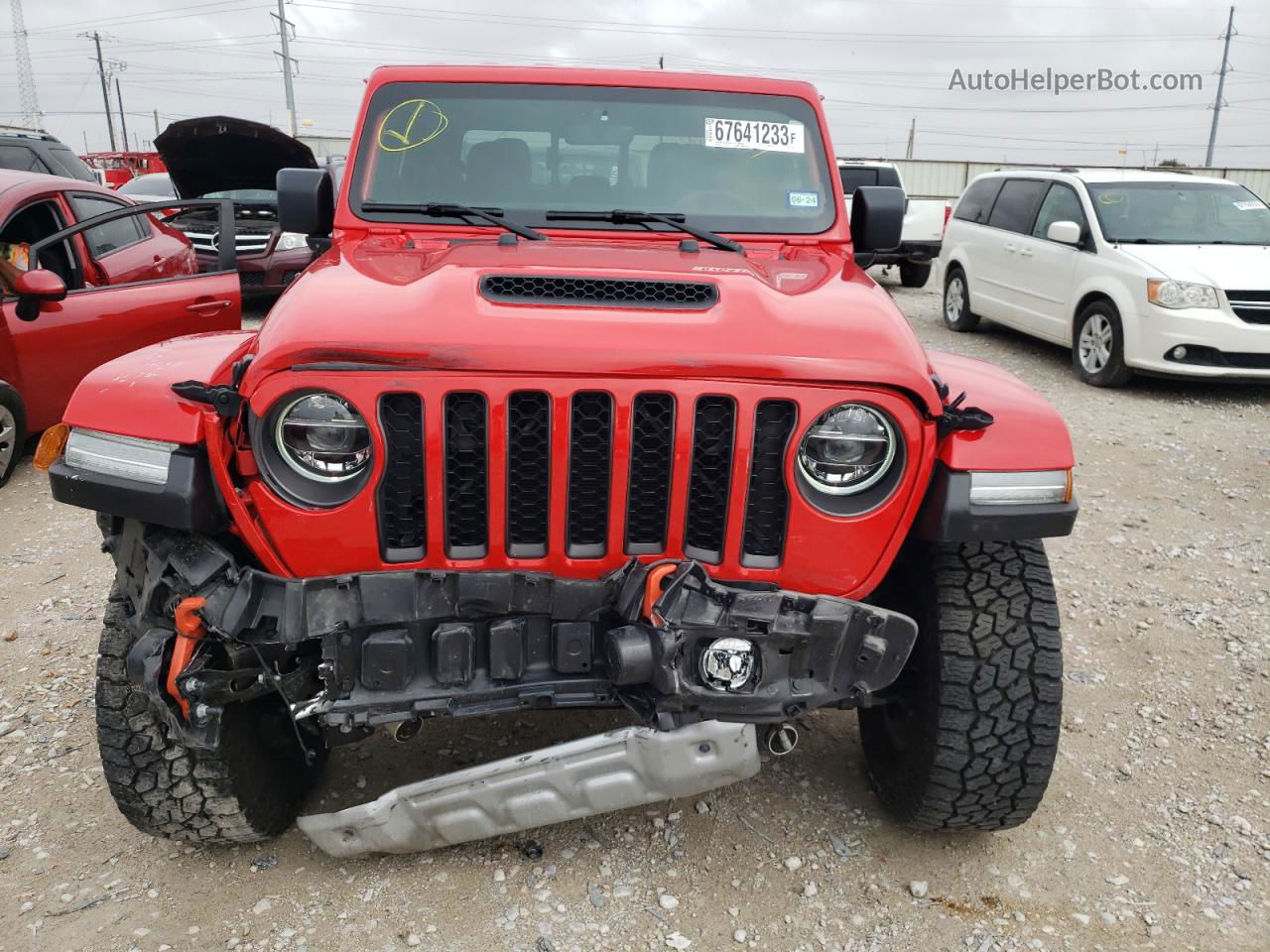 2022 Jeep Gladiator Mojave Red vin: 1C6JJTEG6NL149261