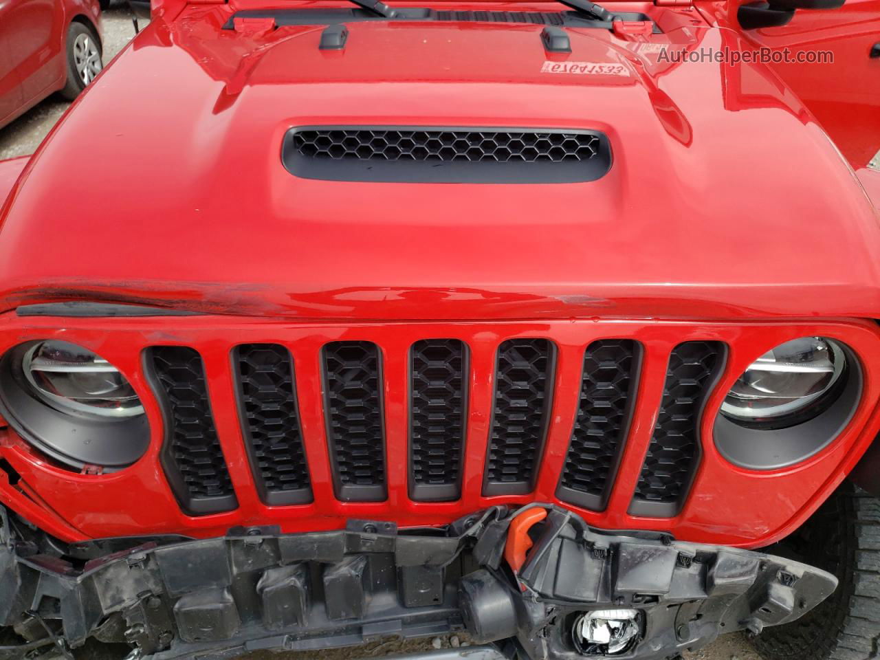 2022 Jeep Gladiator Mojave Red vin: 1C6JJTEG6NL149261