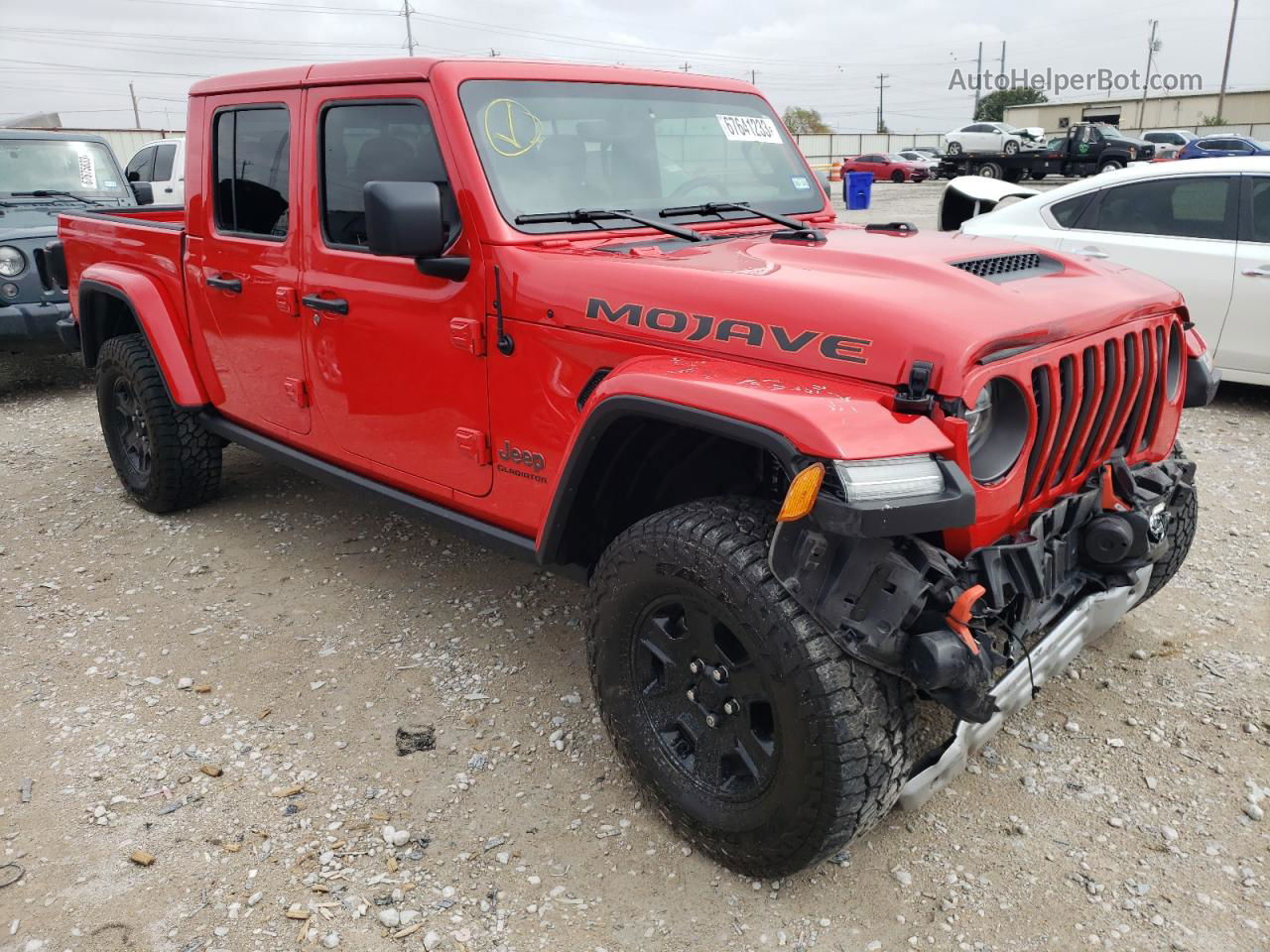 2022 Jeep Gladiator Mojave Red vin: 1C6JJTEG6NL149261