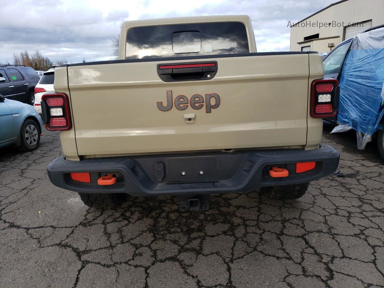 2022 Jeep Gladiator Mojave Beige vin: 1C6JJTEG6NL171664